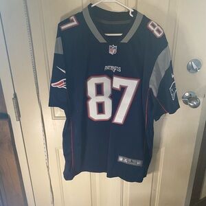 NFL Patriots Jersey 87 Gronkowski XLarge